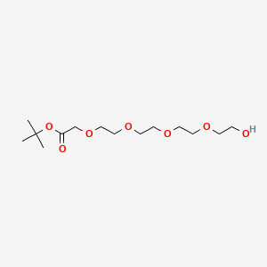 molecular formula C14H28O7 B608010 HO-PEG4-CH2COOtBu CAS No. 169751-72-8