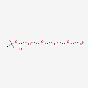 molecular formula C14H28O7 B608010 HO-PEG4-CH2CO2t-Bu CAS No. 169751-72-8