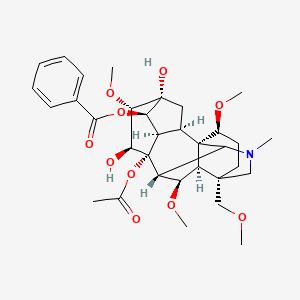 molecular formula C33H45NO10 B608023 Hypaconitine CAS No. 6900-87-4