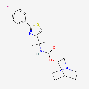 molecular formula C20H24FN3O2S B608041 Venglustat CAS No. 1401090-53-6