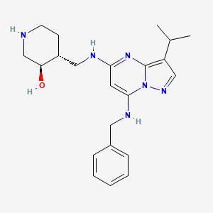 molecular formula C22H30N6O B608046 Samuraciclib CAS No. 1805833-75-3