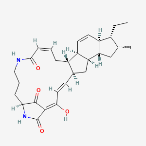 molecular formula C29H38N2O4 B608069 Ikarugamycin CAS No. 36531-78-9