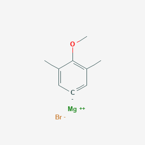 molecular formula C9H11BrMgO B060807 3,5-Dimethyl-4-methoxyphenylmagnesium bromide CAS No. 185416-17-5
