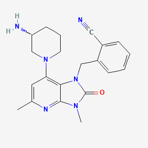 molecular formula C21H24N6O B608077 KBP-5493 CAS No. 1314944-07-4