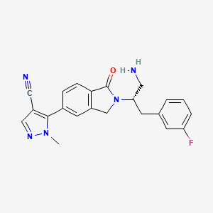 molecular formula C22H20FN5O B608086 INCB-047775 CAS No. 1430056-54-4
