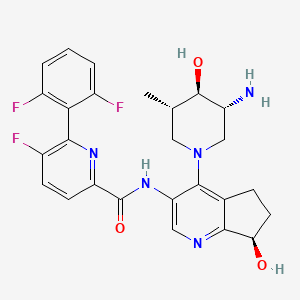 molecular formula C26H26F3N5O3 B608087 Uzansertib CAS No. 1620012-39-6