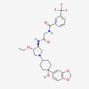 molecular formula C29H34F3N3O6 B608091 INCB3344 CAS No. 1262238-11-8