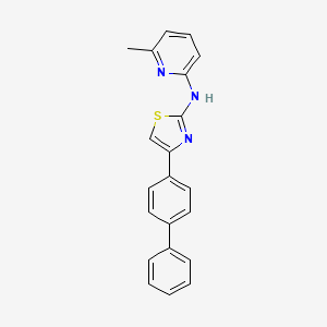 molecular formula C21H17N3S B608093 IND24 