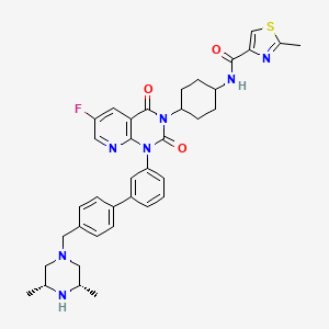 molecular formula C37H40FN7O3S B608098 Indimilast CAS No. 1038825-85-2
