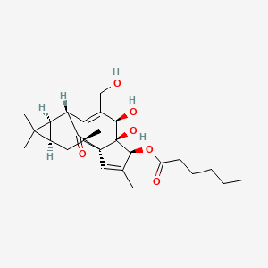 molecular formula C26H38O6 B608103 Ingenol 3-Hexanoate 