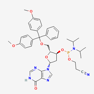 molecular formula C40H47N6O7P B608106 DMT-dI 磷酰胺 CAS No. 141684-35-7