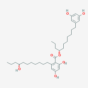 molecular formula C35H54O7 B608110 Integracin B CAS No. 224186-05-4