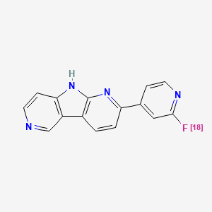 molecular formula C15H9FN4 B608160 Unii-U796G75A7P CAS No. 2173353-61-0