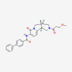 molecular formula C28H29N3O4 B608169 Jarin-1 