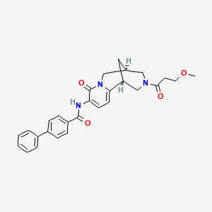 molecular formula C28H29N3O4 B608169 Jarin-1 CAS No. 1212704-51-2