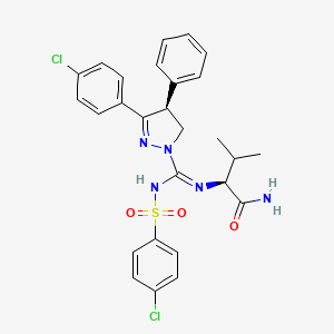 molecular formula C27H27Cl2N5O3S B608179 JD-5037 CAS No. 1392116-14-1