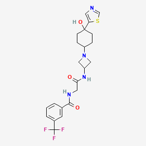 molecular formula C22H25F3N4O3S B608220 JNJ-41443532 CAS No. 1228650-83-6
