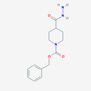 4-Hydrazinocarbonyl-piperidine-1-carboxylic acid benzyl ester