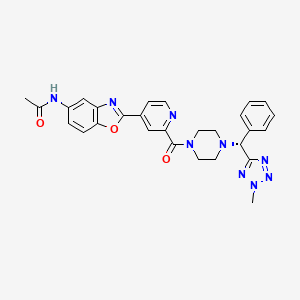 molecular formula C28H27N9O3 B608230 JNJ4796 
