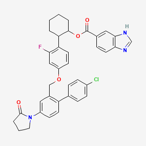 molecular formula C37H33ClFN3O4 B608257 Jtk-109 CAS No. 480462-62-2