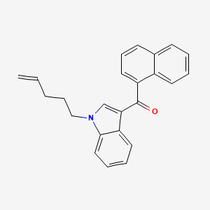 molecular formula C24H21NO B608270 JWH 022 CAS No. 209414-16-4