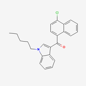 molecular formula C24H22ClNO B608282 JWH-398 CAS No. 1292765-18-4