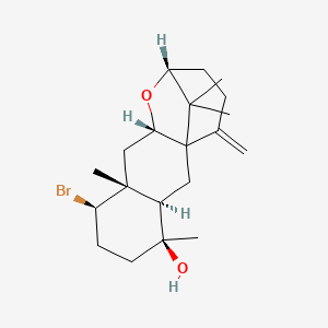 molecular formula C20H31BrO2 B608297 Kahukuene A CAS No. 146293-93-8