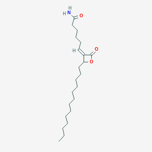 (Z)-6-(2-Oxo-4-tridecyloxetan-3-ylidene)hexanamide