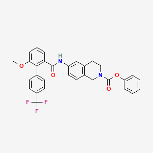 molecular formula C31H25F3N2O4 B608314 SLX-4090 CAS No. 913541-47-6
