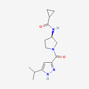 molecular formula C15H22N4O2 B608318 Kdm5A-IN-1 