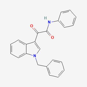 N-Phenyl-2-(1-benzyl-1H-indole-3-yl)-2-oxoacetamide