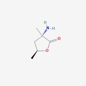 (3S,5S)-3-Amino-3,5-dimethyloxolan-2-one