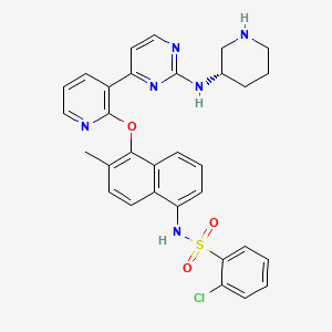 molecular formula C31H29ClN6O3S B608351 Kira8 CAS No. 1630086-20-2