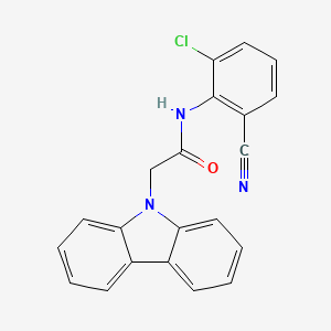 molecular formula C21H14ClN3O B608353 KL044 