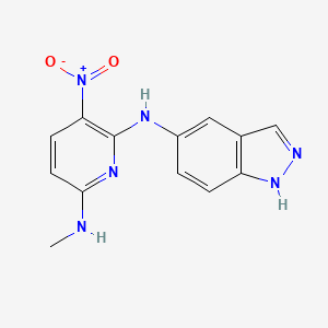 molecular formula C13H12N6O2 B608381 Kribb11 