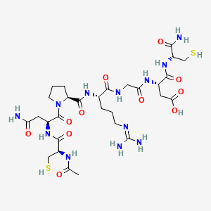 molecular formula C29H48N12O11S2 B608416 L 366763 CAS No. 154447-41-3