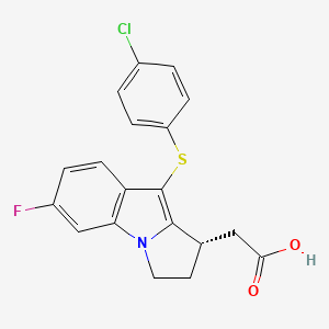 molecular formula C19H15ClFNO2S B608434 (R)-L 888607 CAS No. 860033-06-3