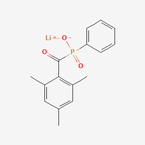 molecular formula C16H16LiO3P B608461 Lithium Phenyl(2,4,6-trimethylbenzoyl)phosphinate 