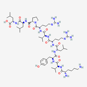 molecular formula C60H105N17O12 B608481 Latromotide CAS No. 1049674-65-8
