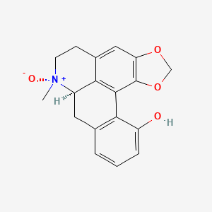 molecular formula C18H17NO4 B608483 Laurepukine CAS No. 34029-94-2