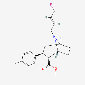 molecular formula C20H26FNO2 B608492 Lbt-999 CAS No. 877467-20-4