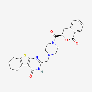 molecular formula C25H26N4O4S B608515 LEM-14 