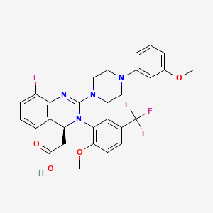 molecular formula C29H28F4N4O4 B608528 Letermovir CAS No. 917389-32-3