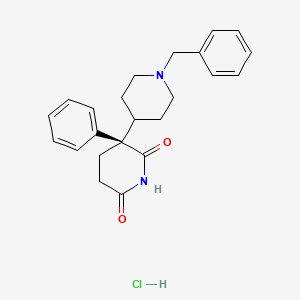 molecular formula C23H27ClN2O2 B608535 Levetimide hydrochloride CAS No. 21888-97-1