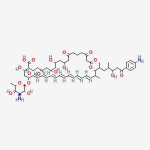 molecular formula C59H84N2O18 B608547 Levorin CAS No. 11014-70-3