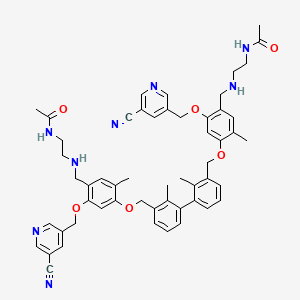 molecular formula C54H58N8O6 B608558 LH1307 