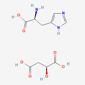 molecular formula C10H15N3O7 B608564 L-Histidine S-malate CAS No. 94231-36-4