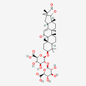 molecular formula C42H60O16 B608570 Licoricesaponin E2 CAS No. 119417-96-8