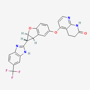 molecular formula C25H17F3N4O3 B608572 Beigene-283 CAS No. 1446090-79-4