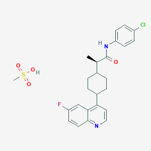 molecular formula C25H28ClFN2O4S B608582 Linrodostat甲磺酸盐 CAS No. 2221034-29-1